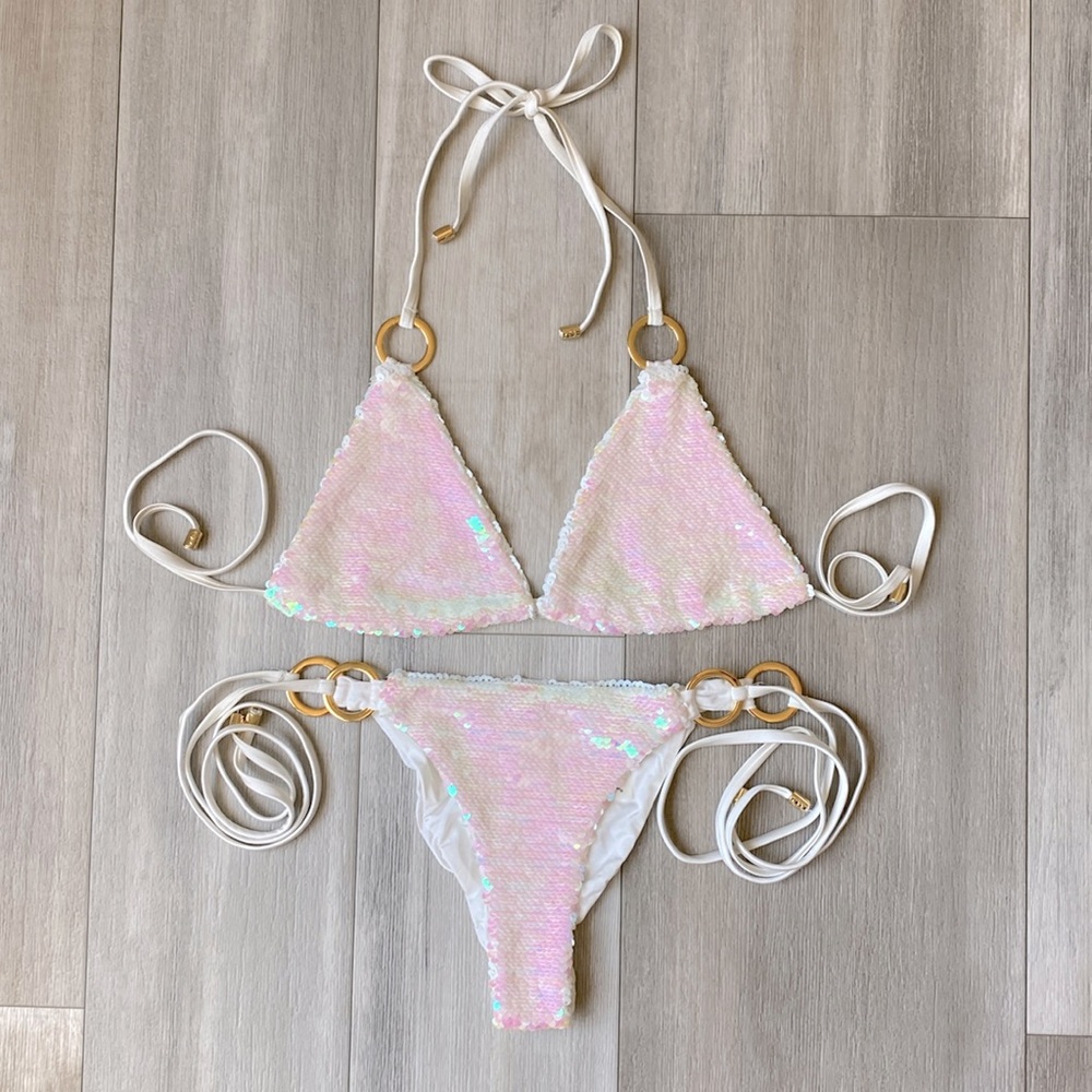 Large/ Small Beach Bunny Bikini Set